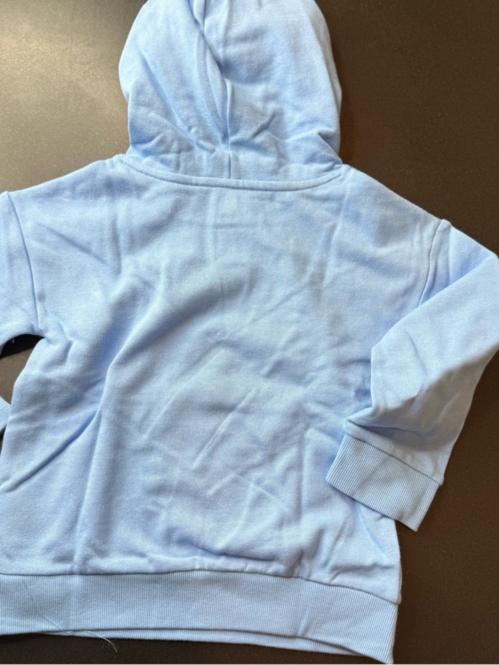 NWT Wonder Nation Light Blue Hoodie 4T Pullover Pocket Sweatshirt - Picture 5 of 6